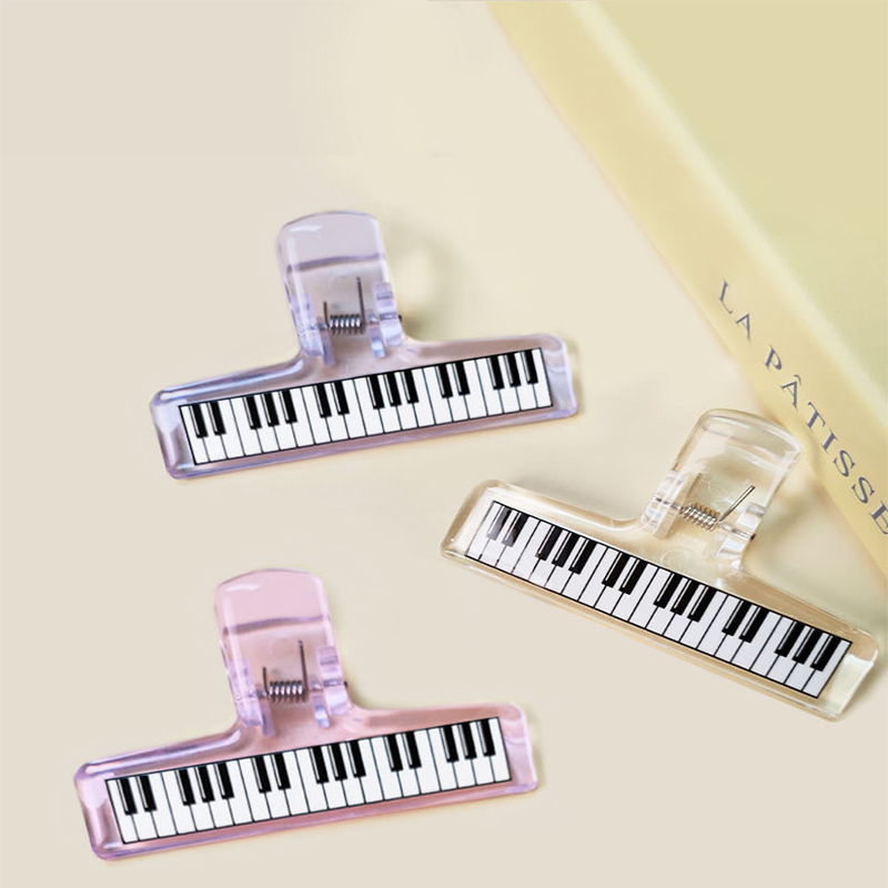 Musical Instruments List - Transparent Clip Piano Acrylic Student Sheet