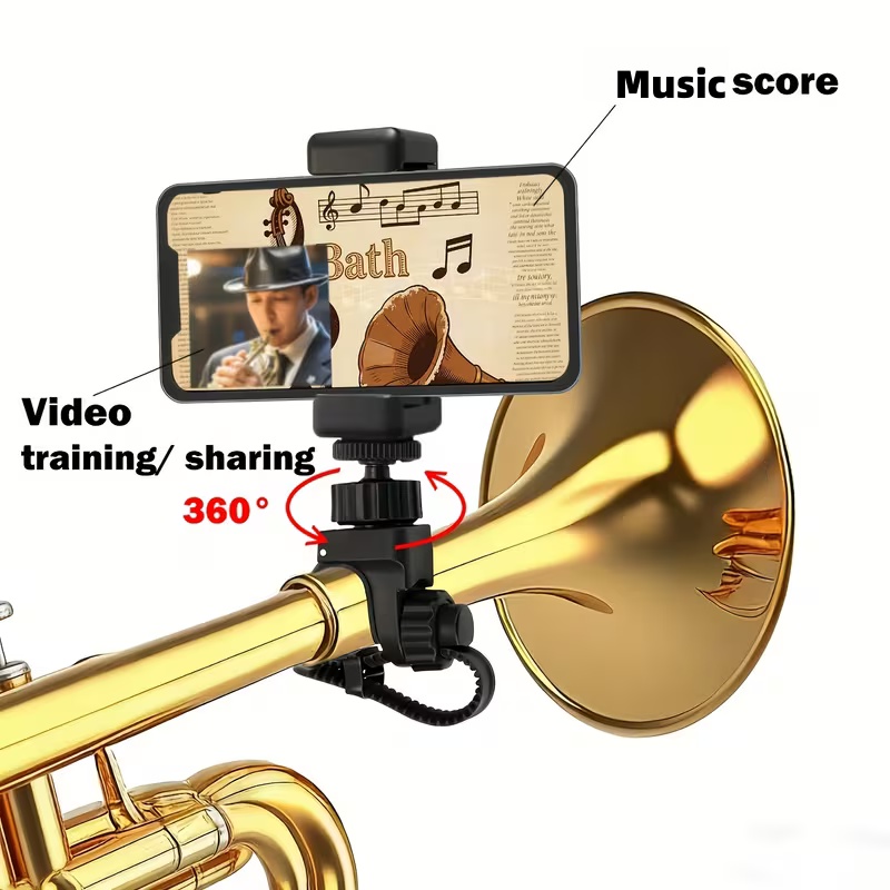 Musical Instruments List - Adjustable 360° Rotating Stand for Trumpet/Flugelhorn/Saxophone,with