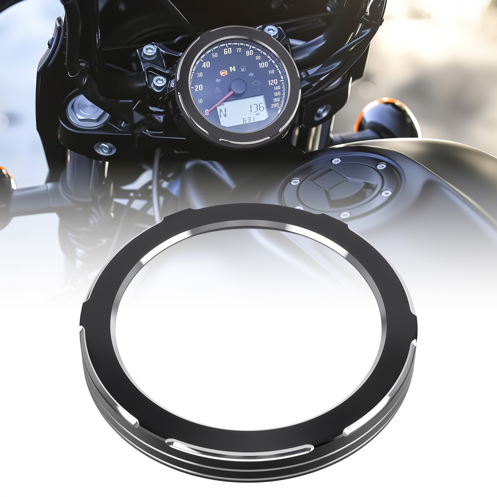 Musical Instrument Of India - Motorcycle Speedometer Trim Ring Cover Instrument