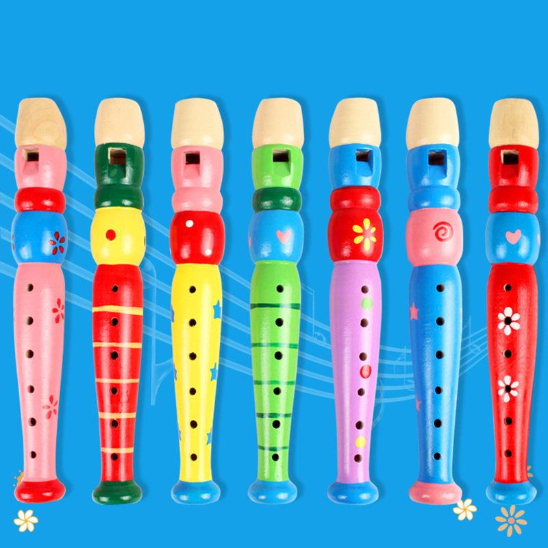 Hot Colorful Wooden Flute Musi - Musical Instrument Drawing review and price
