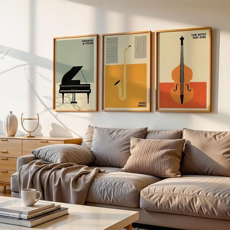 Retro Medieval Pop Music Instr - Musical Instrument Drawing review and price