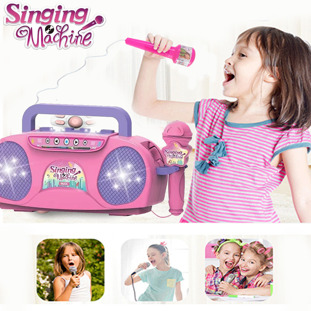 Kids Microphone Karaoke Machin - Musical Instrument Drawing review and price