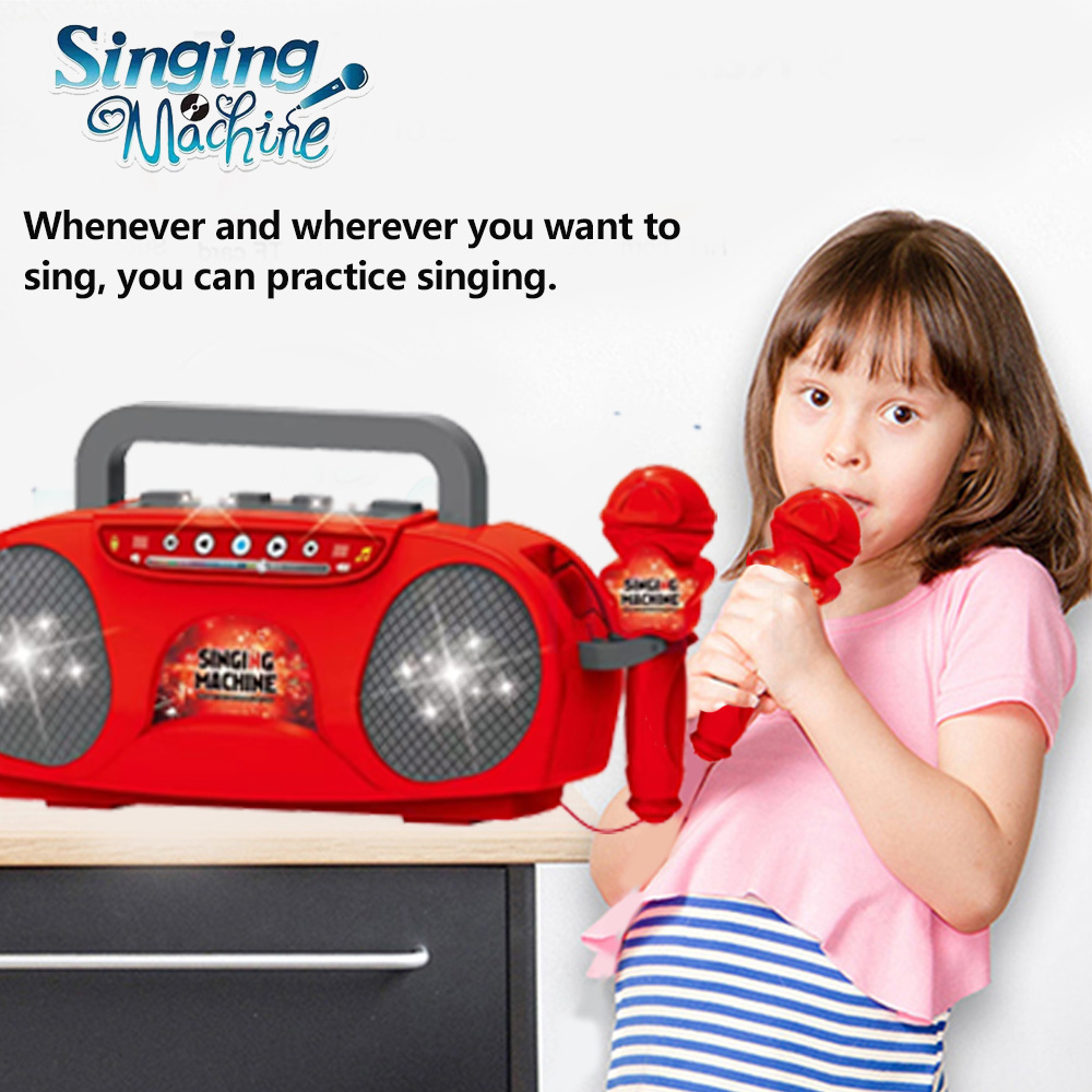 Kids Microphone Karaoke Machin - Musical Instrument Drawing review and price