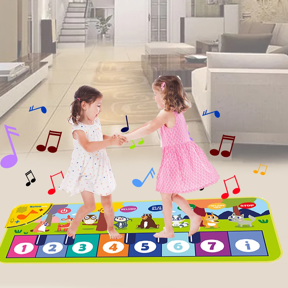 Piano Mat for Kids Kids Toddle - Musical Instrument Drawing review and price