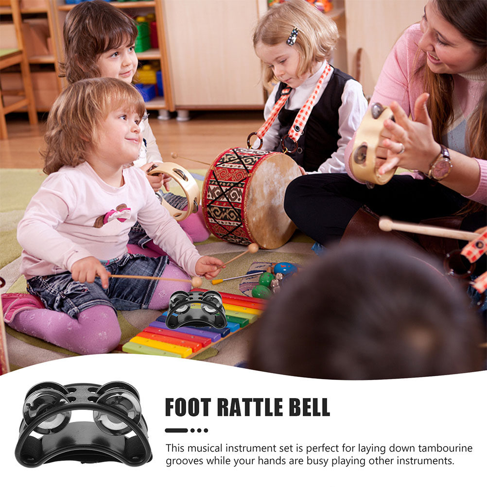 2Pcs Children Foot Bell Musica - Musical Instrument You Shake review and price
