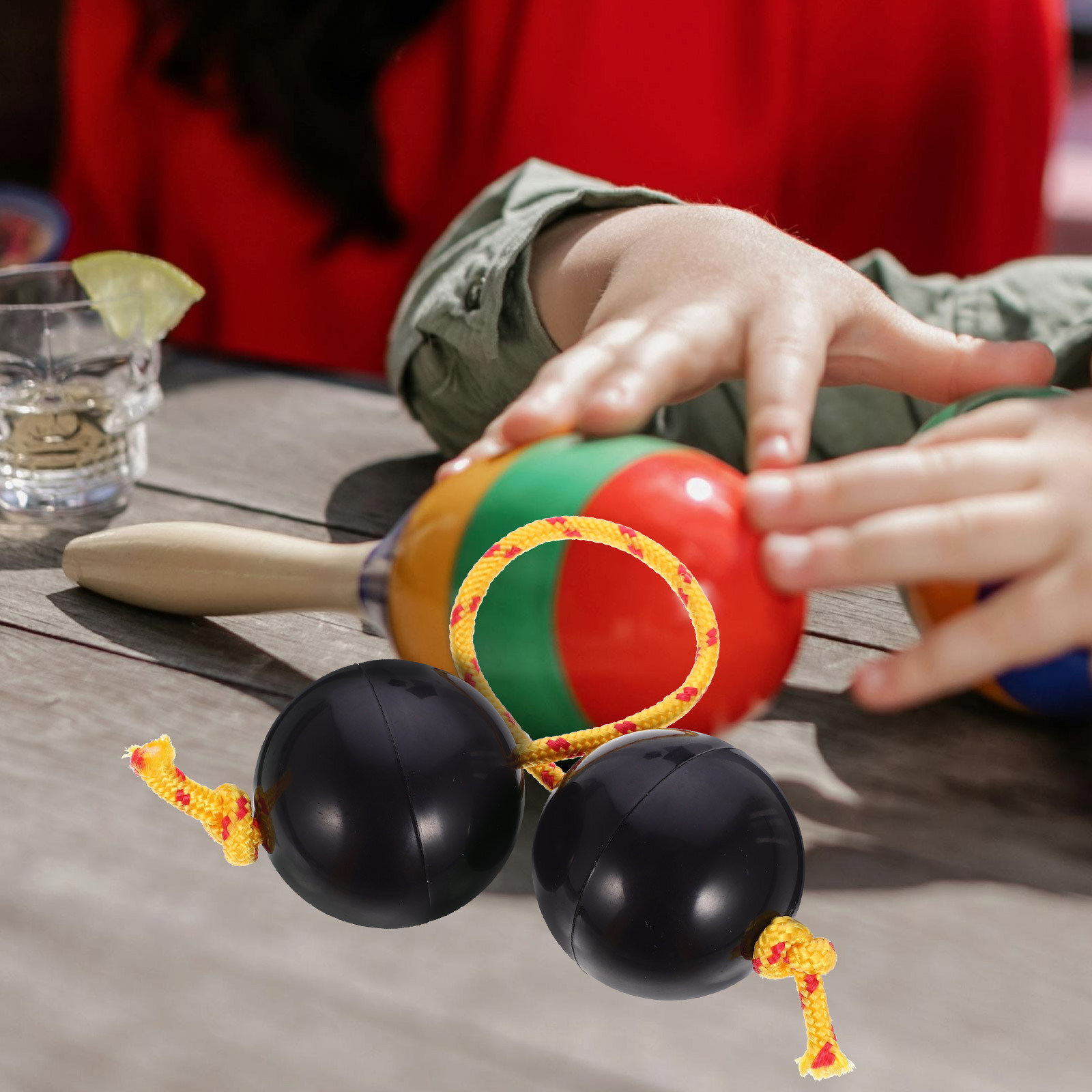 2Pairs African Shaking Ball In - Musical Instrument You Shake review and price