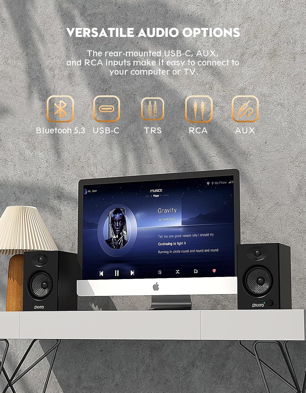 OHAYO 60W Computer Speakers fo - Musical Instrument Vector review and price